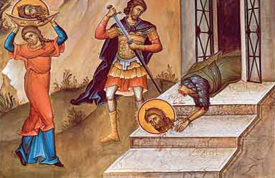 SINAXAR -29 august: pomenirea Tăierii cinstitului cap al Sfântului, Slăvitului Prooroc Ioan, Înaintemergătorul și Botezătorul Domnului.