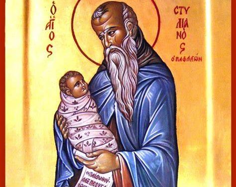Acatistul Sfântului Cuvios Stelian Paflagonul, ocrotitorul pruncilor – 26 Noiembrie