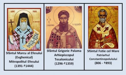 Sfinţii trei ierarhi cei noi – Marcu, Grigorie şi Fotie