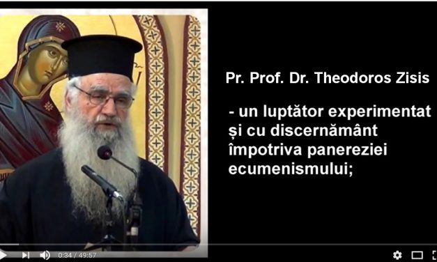 Pr. Prof. Univ. Dr. Theodoros ZISIS – despre „sinodul” din Creta