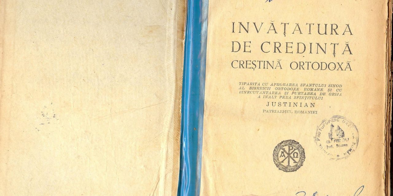 ÎNVĂŢĂTURĂ DE CREDINŢĂ CREŞTINĂ ORTODOXĂ