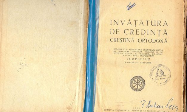 ÎNVĂŢĂTURĂ DE CREDINŢĂ CREŞTINĂ ORTODOXĂ