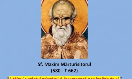 Sinaxar – Ianuarie 21: pomenirea Preacuviosului Părintelui nostru Maxim Mărturisitorul († 662)
