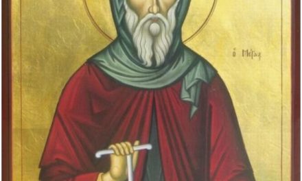 SINAXAR – Ianuarie 17 – Viaţa Sfântului Cuvios Antonie cel Mare