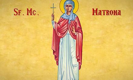 SINAXAR – 27 martie: pomenirea Sfintei Muceniţe Matrona, cea din Tesalonic (sec.III-IV)