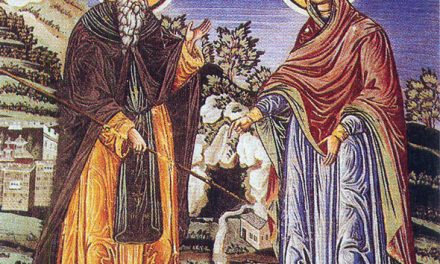 SINAXAR – 5 iulie: pomenirea Cuviosului şi de Dumnezeu purtătorului, Părintele nostru Atanasie, cel din Aton, şi cei împreună cu dânsul, şase ucenici ai lui (†1000)