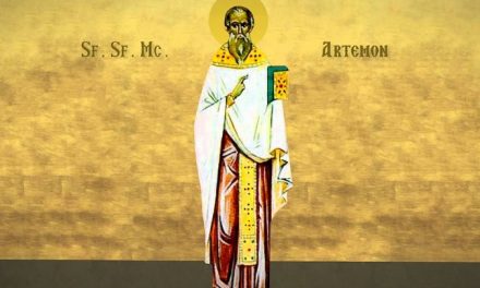 SINAXAR – 13 aprilie: pătimirea Sfântului, sfințitului Mucenic Artemon, preotul din Laodiceea († 303)