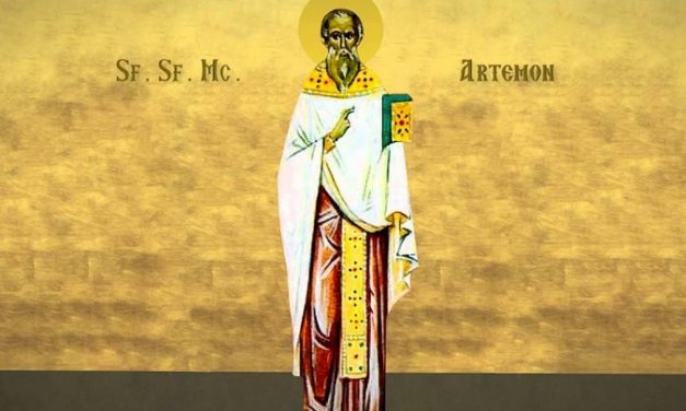 SINAXAR – 13 aprilie: pătimirea Sfântului, sfințitului Mucenic Artemon, preotul din Laodiceea († 303)