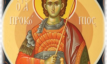 SINAXAR – 8 iulie: pomenirea Sfântului mare Mucenic Procopie (†303)