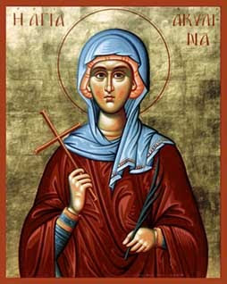 SINAXAR – 13 iunie: pomenirea Sfintei Muceniţe Achilina († 303)