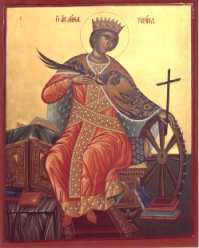 SINAXAR – 25 noiembrie: pomenirea Sfintei Mare Muceniţe Ecaterina (†305)