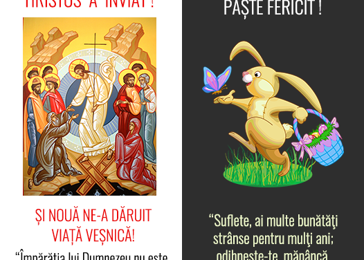 A paște fericit depinde… de calitatea ierbii! Boii, oile, caprele pasc, creștinii se bucură în Domnul înviat!