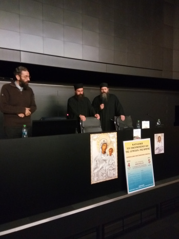 Conferința părintelui Sava Lavriotul de la București – 20 aprilie 2017: ,,Despre Sinaxa din Grecia – Tesalonic, de pe data de 4 aprilie 2017”