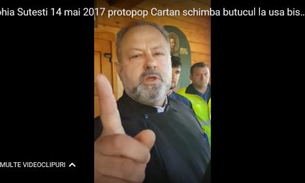 Filmări PIETROASA SUTEȘTI: Preot Maria Vasile Claudiu refuză să slujească cu pomenitorii / Schimbarea butucului la ușa bisericii / Primarița