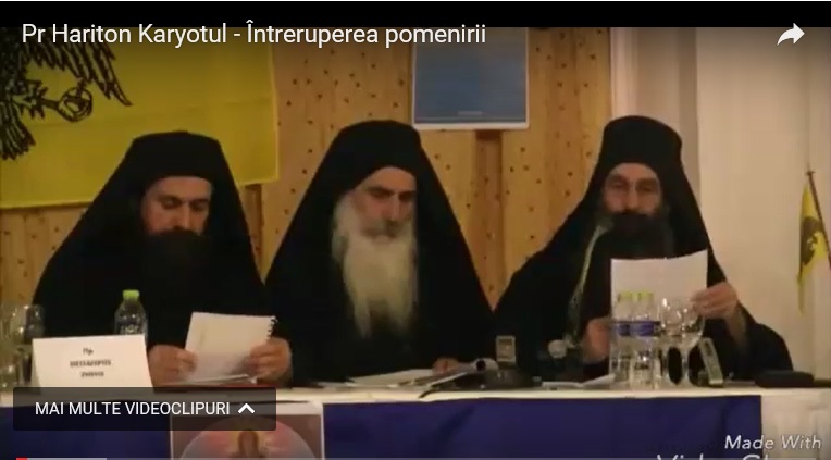 GHERON HARITON DIN KAREYA – CUVÂNT DESPRE MÂNTUIRE ÎN VREMURILE ECUMENISMULUI – Canonul 15 de la Sinodul I-II Constantinopol este obligatoriu sau facultativ? Păstrăm comuniunea cu preoţii şi mirenii ce pomenesc pe episcopii ecumenişti? Cum sunt Tainele din bisericile pomenitorilor pentru cei ce se împărtăşesc la aceşti preoţi?