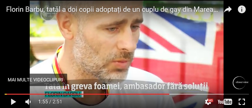 Să ne rugăm pentru Florin Barbu. Azi, acum, că moare omul, cu sufletul sfâșiat de durere și cu copiii răpiți de pederaști