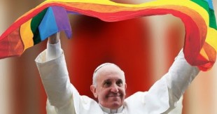 Papa Francisc acceptă căsătoria gay, zice că este parte a “modernizării” Bisericii… „Nu putem sa continuăm să ne opunem căsătoriei homosexuale”.