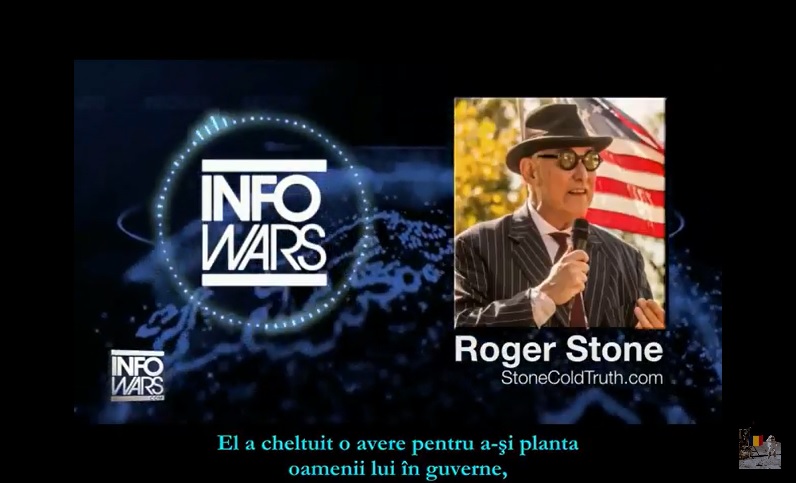 Roger Stone: Dumnezeule, jumătate din populația României este spionată! Soros este în cârdășie cu serviciile de informații. E cutremurător ce are de gând. E un mister pentru mine de ce președintele nu a făcut asta. Ce rol are Iohannis în această ecuație