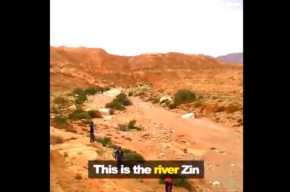 Renașterea râului Zin din deșertul Negev – Israel