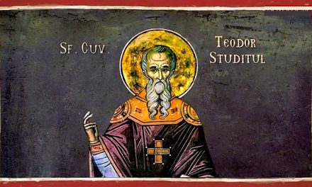 Sfântul Teodor Studitul: “Cine se împărtășește unde sunt pomeniți pseudo-episcopii, este vrăjmaș al lui Dumnezeu, chiar dacă e vorba de jertfa propriu-zisă a lui Hristos, să¬vâr¬şită de ereticii necondamnați.”