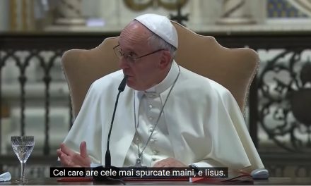 Papa Francisc – satanist blasfemiator, spune: ”cel care are mâinile cele mai spurcate e Iisus” (!!!!!!!!!)