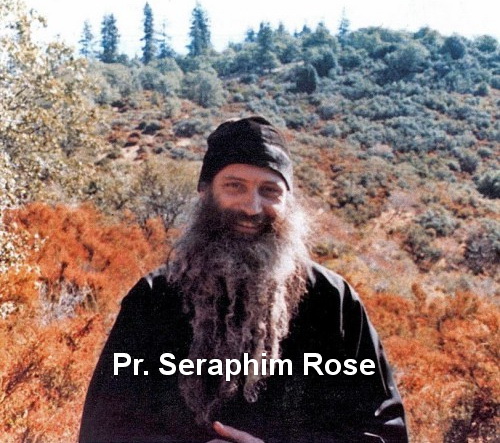 Scrisoare a Părintelui Serafim Rose trimisă în anul 1970