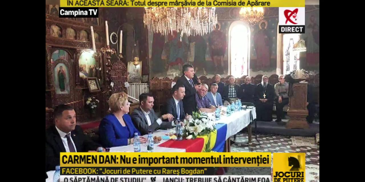 Ședință PSD în biserică! Cu spatele la Sfântul Altar, la sfintele icoane, dar cu „binecuvântarea” protopopului ecumenist…