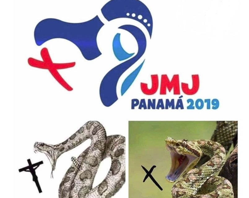 Logo-ul vizitei papei în Panama din 23-27 ian 2019!!! – fără comentarii…