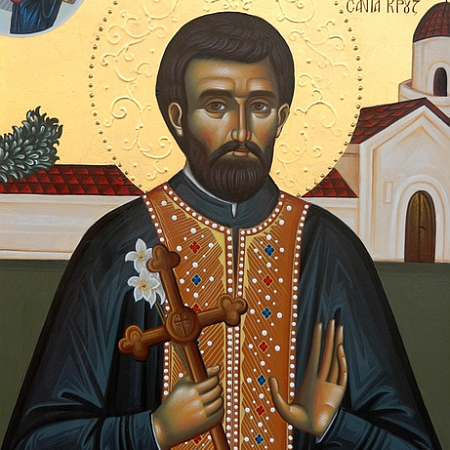 NOUL MUCENIC IOAN DIN SANTA CRUZ – care a suferit martiriul în America din partea sataniștilor în anul 1985 – „Cât ochii mei au apă Îl voi propăvădui pe Hristos şi Ortodoxia”. Îi sfătuia pe credincioşi să se ferească de capcanele antihristului şi de însemnele acestuia