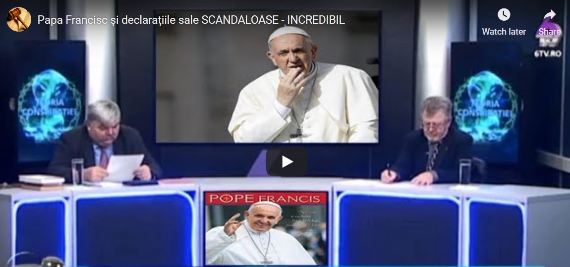„Pelerinul” super-man urâtor de Hristos… – adică papa Francisc