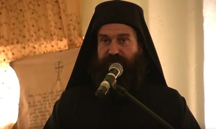 Omilia lui Gheron Sava Lavriotul despre întinarea prin erezie și despre noua dogmatică eretică a Fanarului