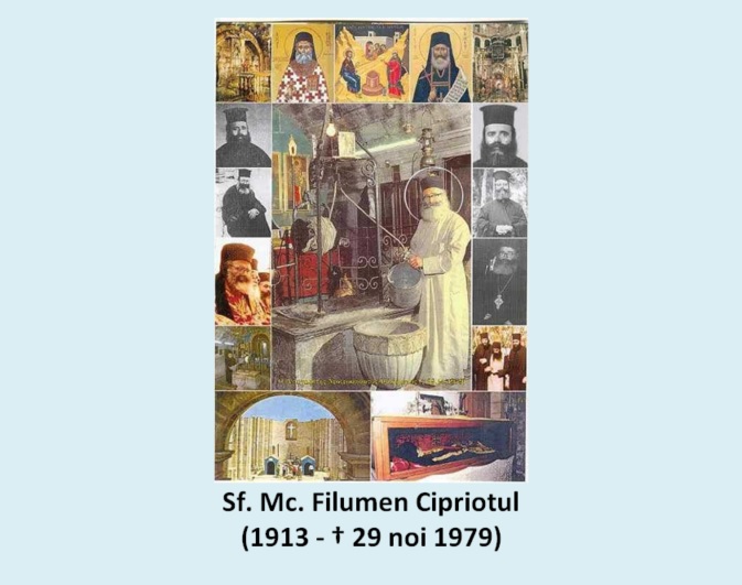 VIAȚA ȘI MUCENICIA SFÂNTULUI NOU MARTIR FILUMEN CIPRIOTUL, torturat, ucis și despicat în formă de Cruce în 1979 la Fântâna lui Iacob de militanți iudei fanatici