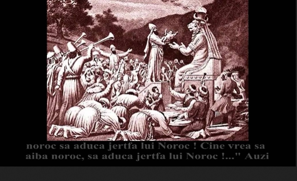 Moloh (Noroc), arde-te-ar Crucea lui Hristos!