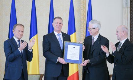 Klaus Iohannis a primit premiul Kalergi