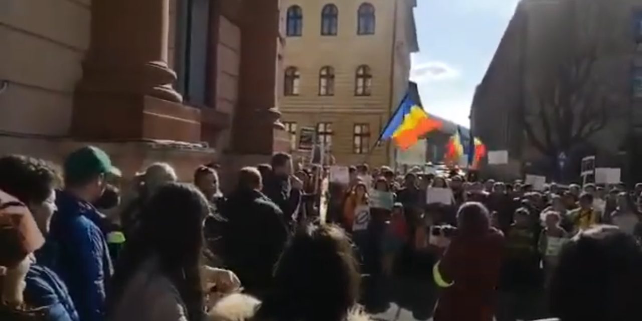 Protest împotriva vaccinului obligatoriu