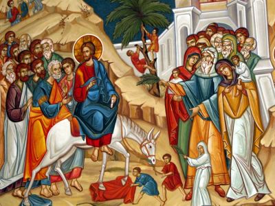 Predica Părintelui Lavrentie la Duminica Floriilor – 12 aprilie 2020