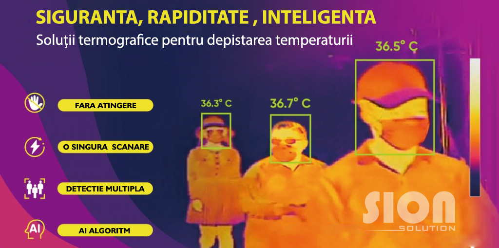 Camera de supraveghere video cu termoviziune