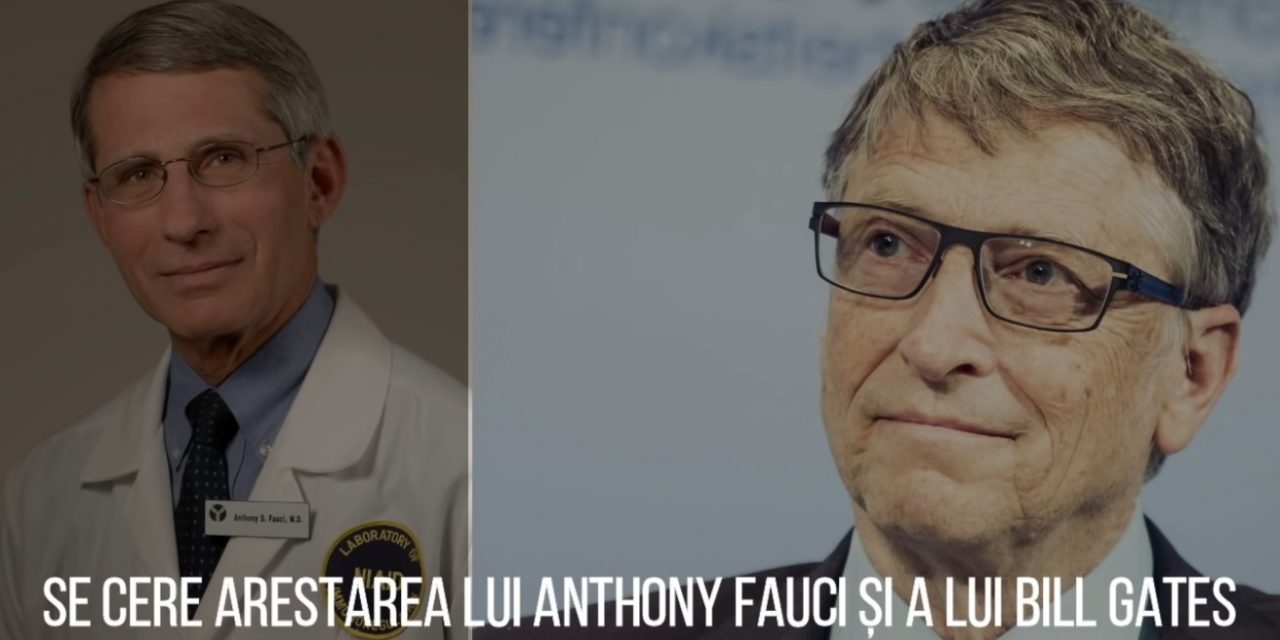 Se cere arestarea lui Anthony Fauci și a lui Bill Gates. Lațul se strânge…