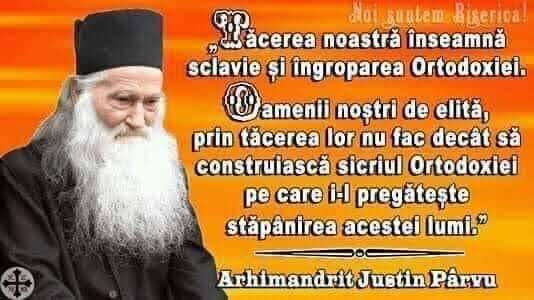 Părintele Justin Pârvu: Să crezi că un sistem politic te mai poate izbăvi, este o mare înșelare