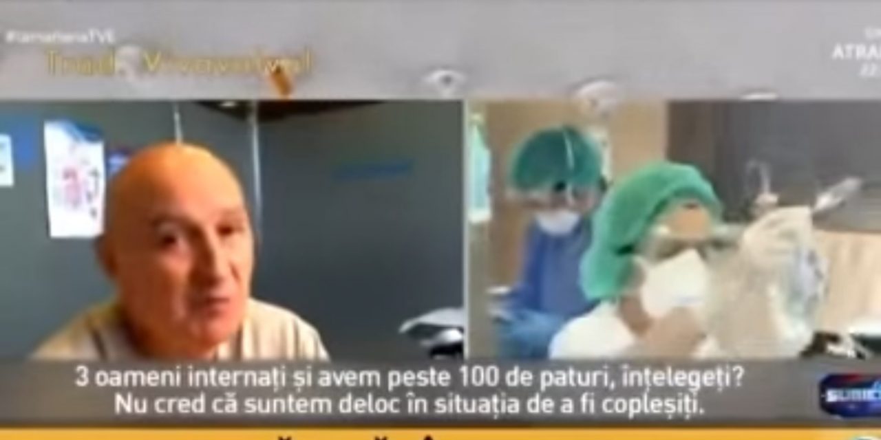 Un doctor face praf mass-media mincinoasă și se strâmbă la aberațiile aserviților sistemului