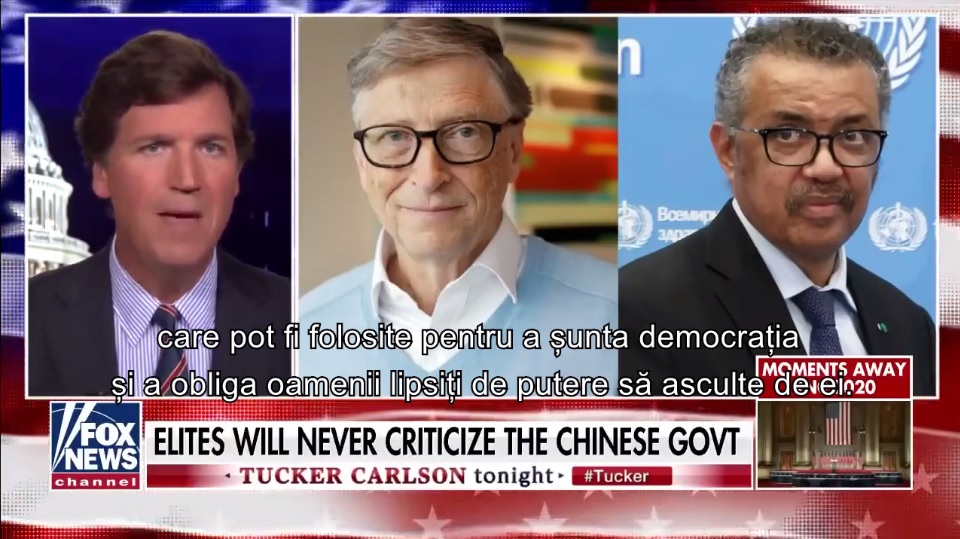 Fox News TV SUA dezvăluie cum vor OMS, Bill Gates și Democrații americani să controleze masele, sub pretextul Covid-19. VIDEO