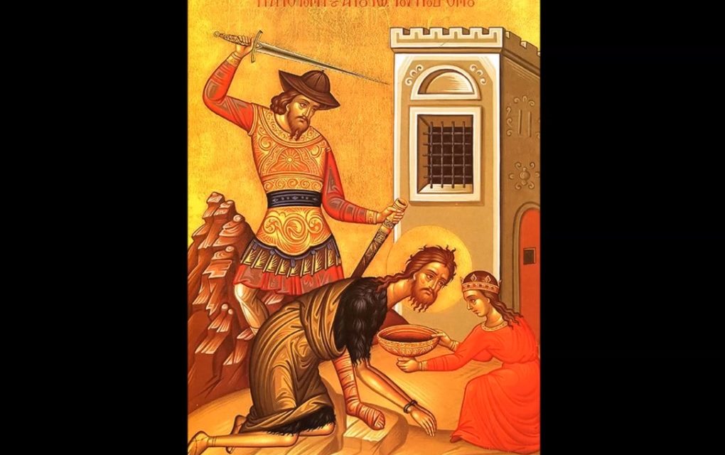 Predica Părintelui Ieronim la Tăierea Capului Sfântului Ioan Botezătorul – 29 august 2020