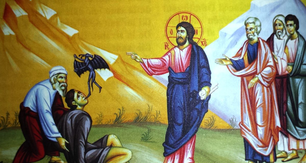 Predica Părintelui Xenofont la Duminica a X-a după Pogorârea Sfântului Duh – Vindecarea lunaticului – 16 august 2020