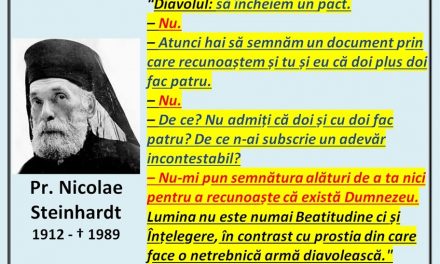 Nicolae Steinhardt – LECȚIE DE VIAȚĂ