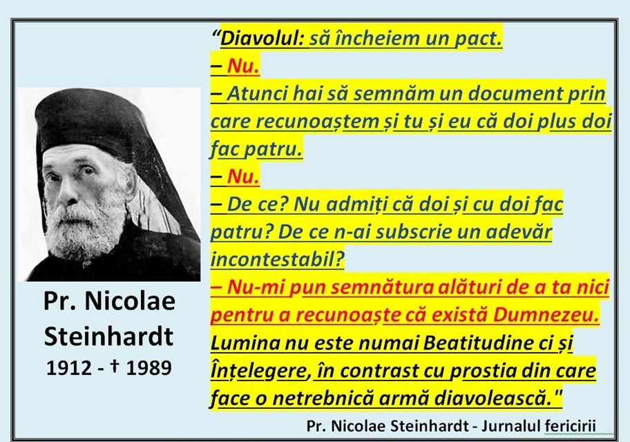 Nicolae Steinhardt – LECȚIE DE VIAȚĂ