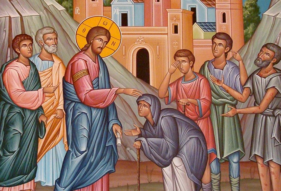 Predica Părintelui Andrei la Tămăduirea femeii gârbove și praznicul Sfântului Nicolae – 6 decembrie 2020