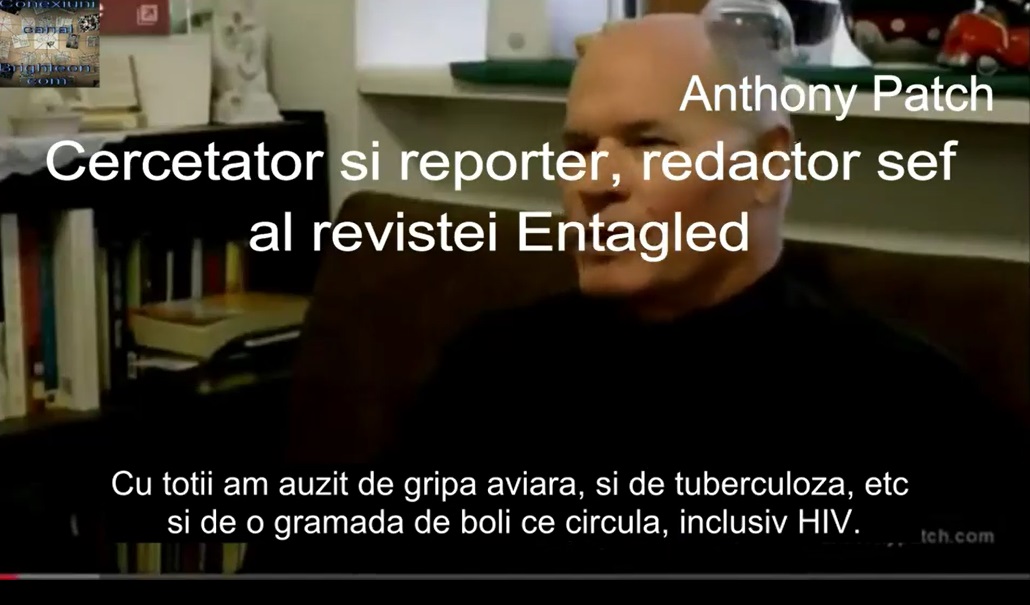 Vaccinurile, VACCINAREA MORTALĂ și al 3-lea lanț de ADN. Anthony Patch – cercetător și reporter, redactor șef al revistei Entangled (video de 9 min)