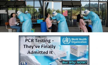 OMS (în cele din urmă) admite că testele PCR creează falsuri pozitive