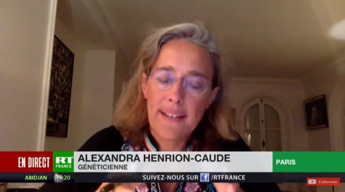 Geneticiana ALEXANDRA HENRION-CAUDE despre înăsprirea restricțiilor, măști și vaccin. “Văd o DISPROPORȚIE între starea lucrurilor, starea cifrelor, gradul de pericol sanitar, și ceea ce suntem puși să trăim” (VIDEO)