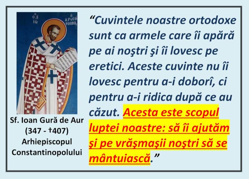 Cum a luptat Sfântul Apostol Pavel cu idolatria atenienilor? I-a lăudat pentru evlavia lor! Le-a arătat că este bine că sunt râvnitori și evlavioși! Iar cu harul lui Dumnezeu i-a convins că slujirea I se cuvine numai lui Dumnezeu, Cel viu și adevărat! Cu înțelepciune, prețuire pentru ucenici și dragoste arzătoare pentru Hristos, un povățuitor de suflete poate face multe! Scopul este să câștige ucenicii pentru Hristos, nu să-i piardă! Un păstor adevărat își pune sufletul pentru ucenici, ca să îi aducă la Hristos! Atenienii vorbeau de alt dumnezeu, dar Sfântul Apostol Pavel L-a identificat cu Hristos, robindu-le gândul şi punându-i să lupte în tabăra lui